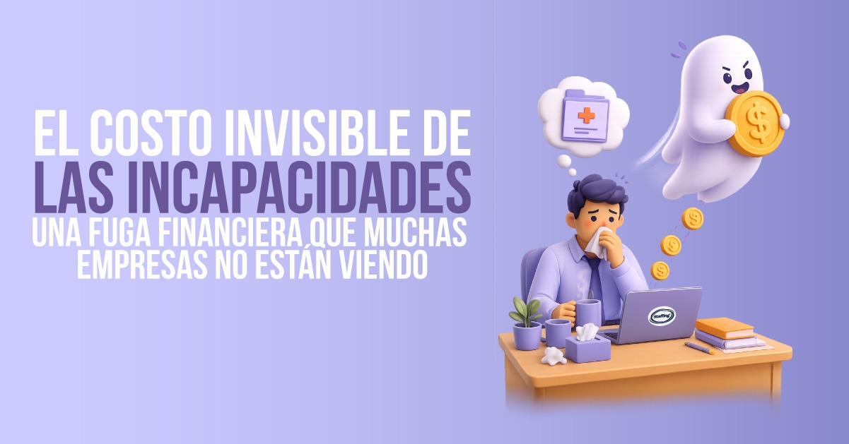El costo invisible de las incapacidades: una fuga financiera que muchas empresas no están viendo